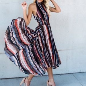 Vici Spanish sunset dress NWOT